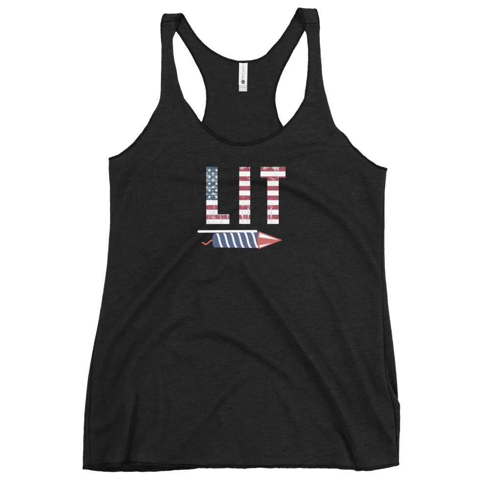 Lit Women's Racerback Tank