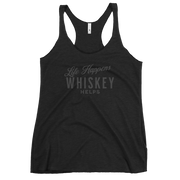 "Life Happens Whiskey Helps" - Funny Women's Tank Top DRINKING,New,RACERBACK TANK,WHISKEY,WOMENS Dayzzed Apparel