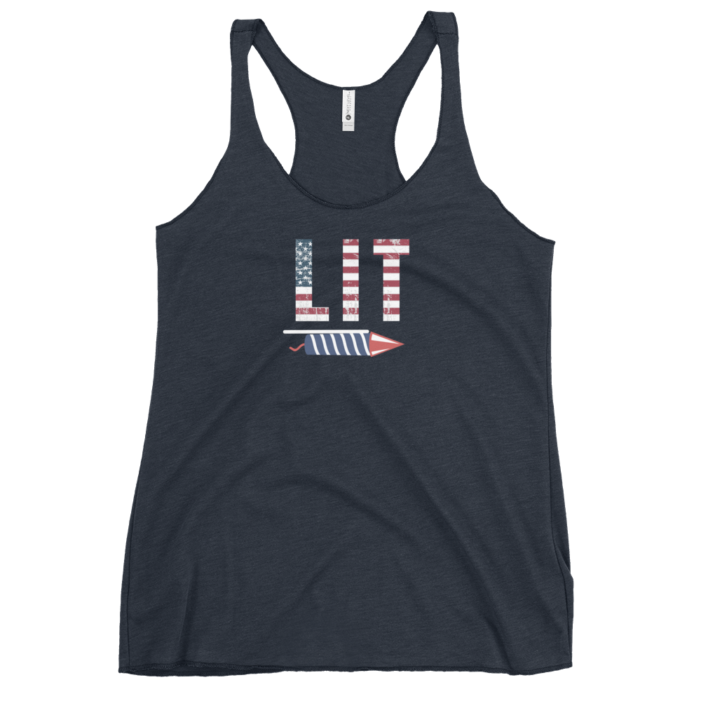 Lit Women's Racerback Tank