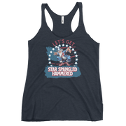 Let's Get Star Spangled Hammered Women's Racerback Tank