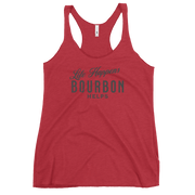 Life Happens Bourbon Tank | Women's Racerback BOURBON,DRINKING,New,RACERBACK TANK,WOMENS Dayzzed Apparel