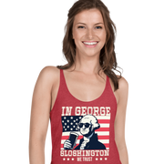 Celebrate with style in our In George Sloshington We Trust Tank for 4th of July. Perfect blend of patriotism & fun, lightweight for summer. Shop now!