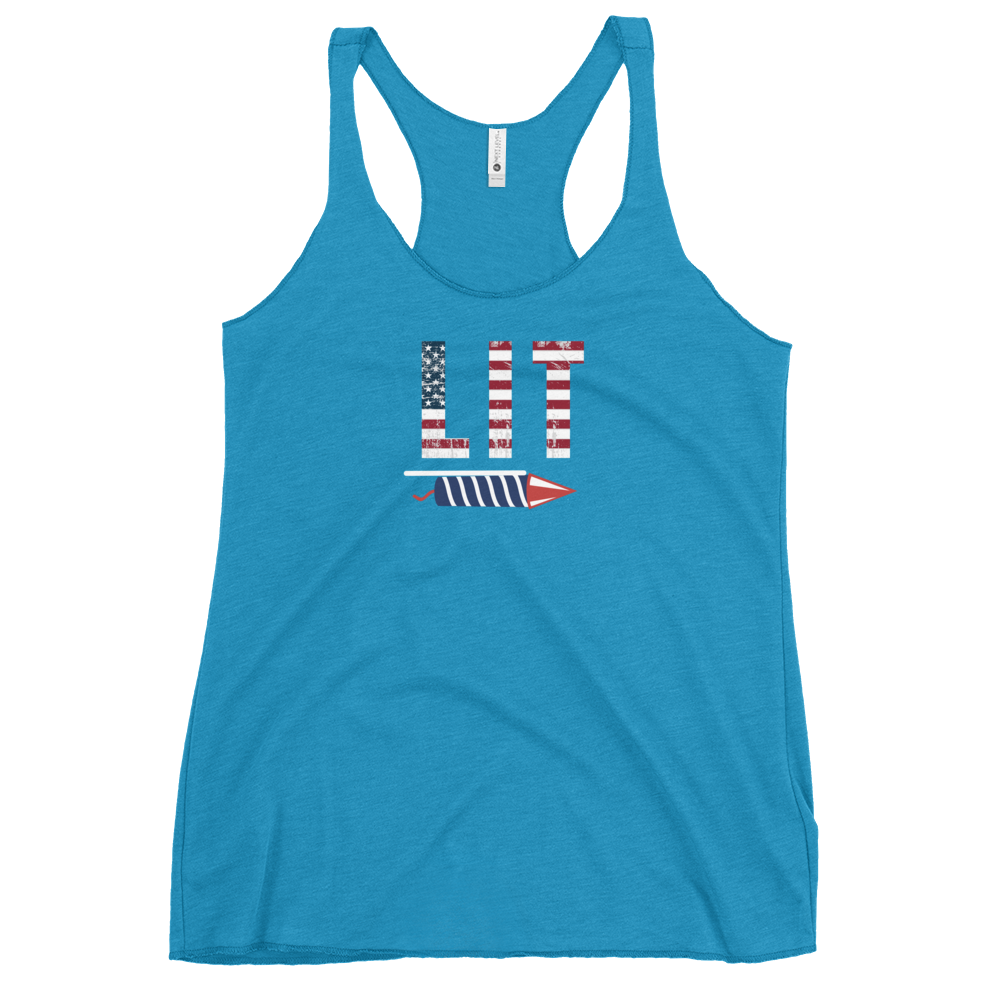 Lit Women's Racerback Tank