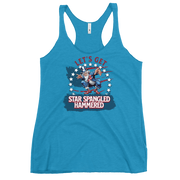 Let's Get Star Spangled Hammered Women's Racerback Tank