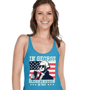 Celebrate with style in our In George Sloshington We Trust Tank for 4th of July. Perfect blend of patriotism & fun, lightweight for summer. Shop now!