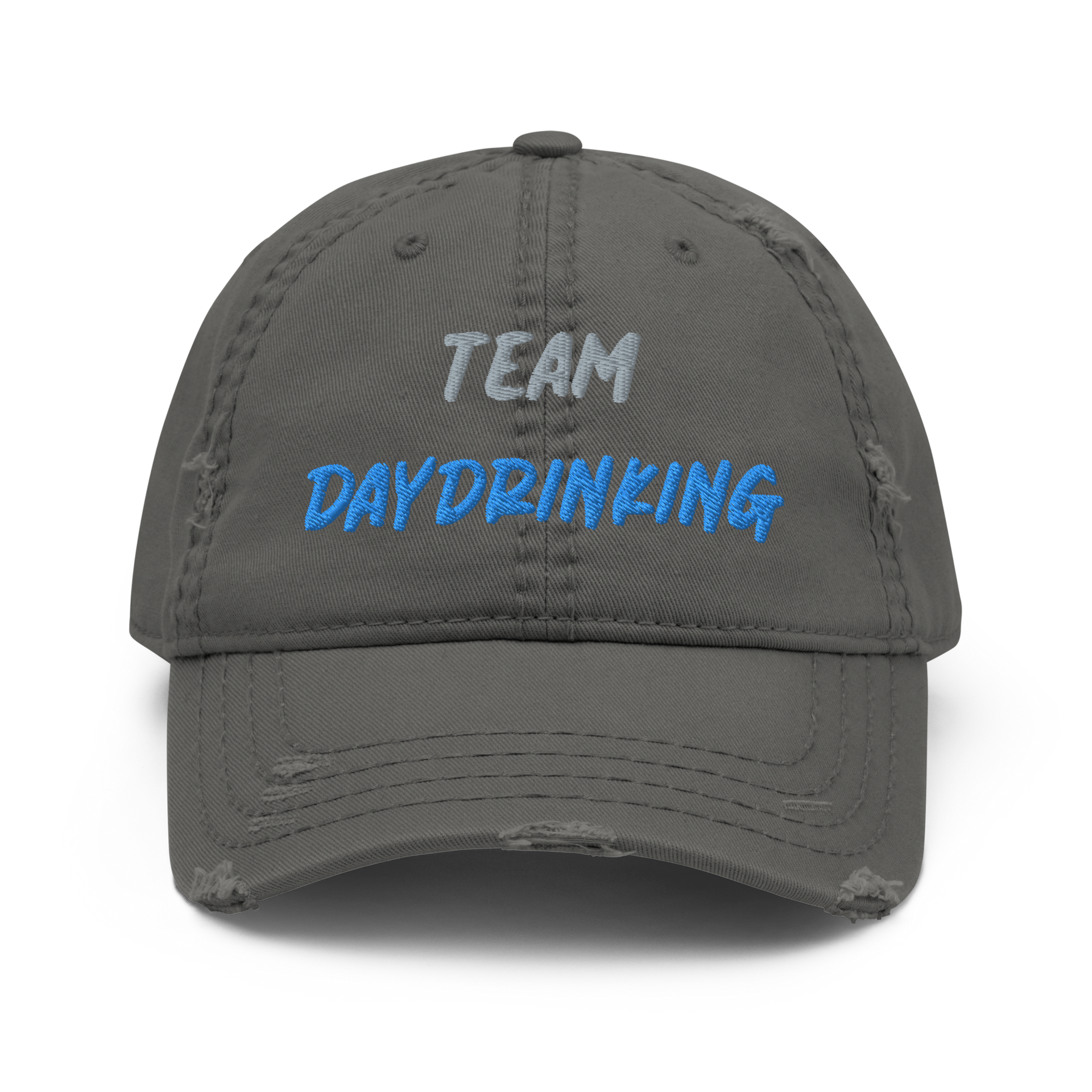 Team Daydrinking Distressed Dad Hat