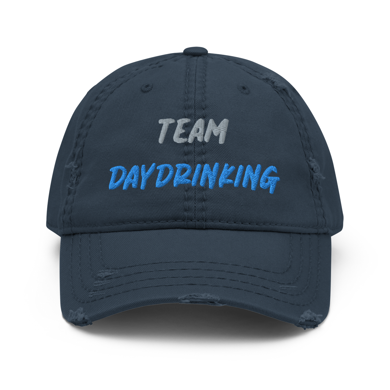 Team Daydrinking Distressed Dad Hat