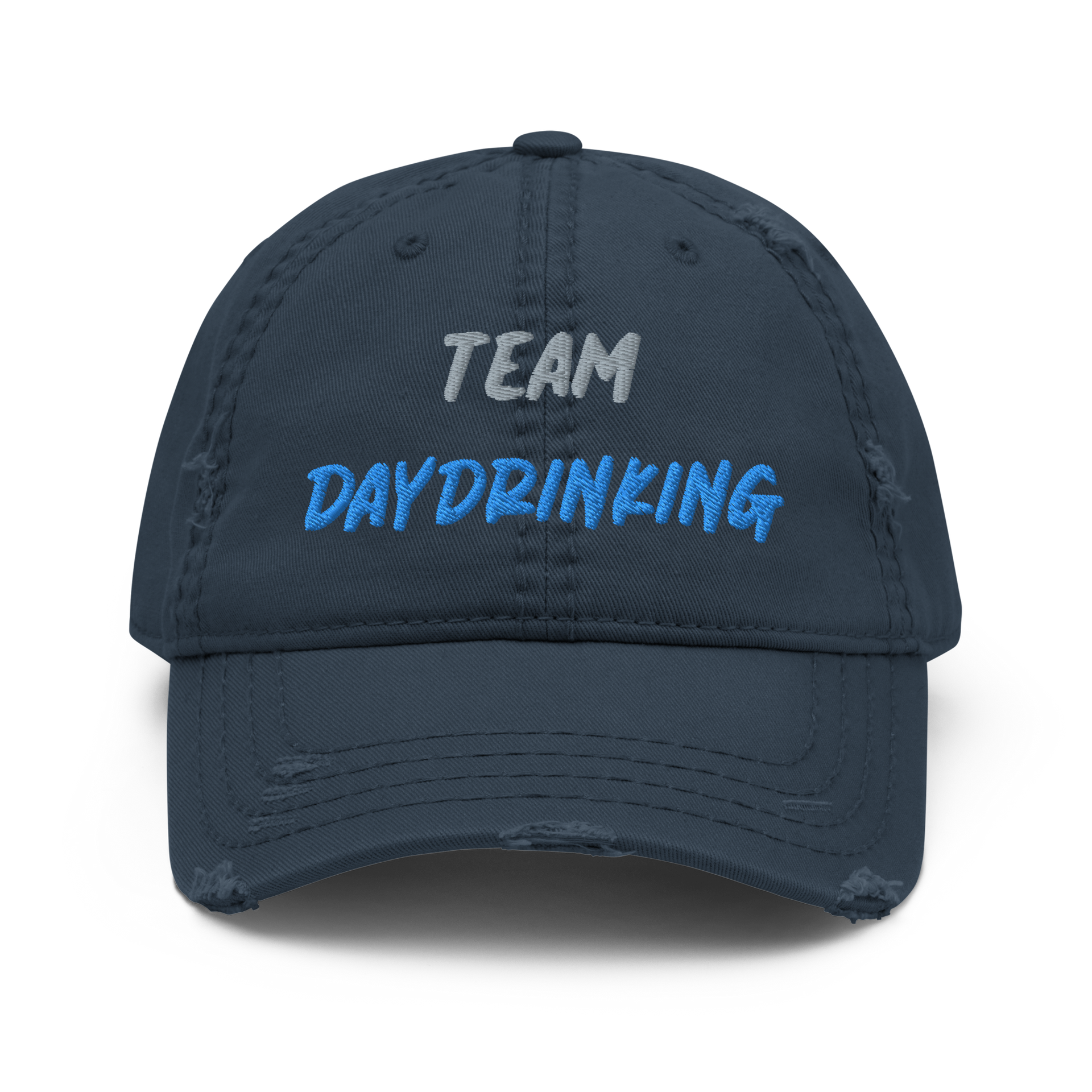 Team Daydrinking Distressed Dad Hat